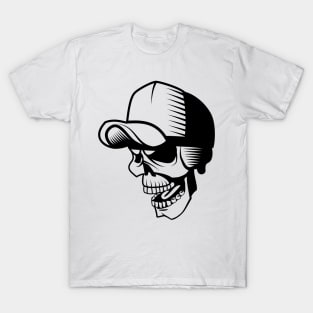 Skull With Cap T-Shirt